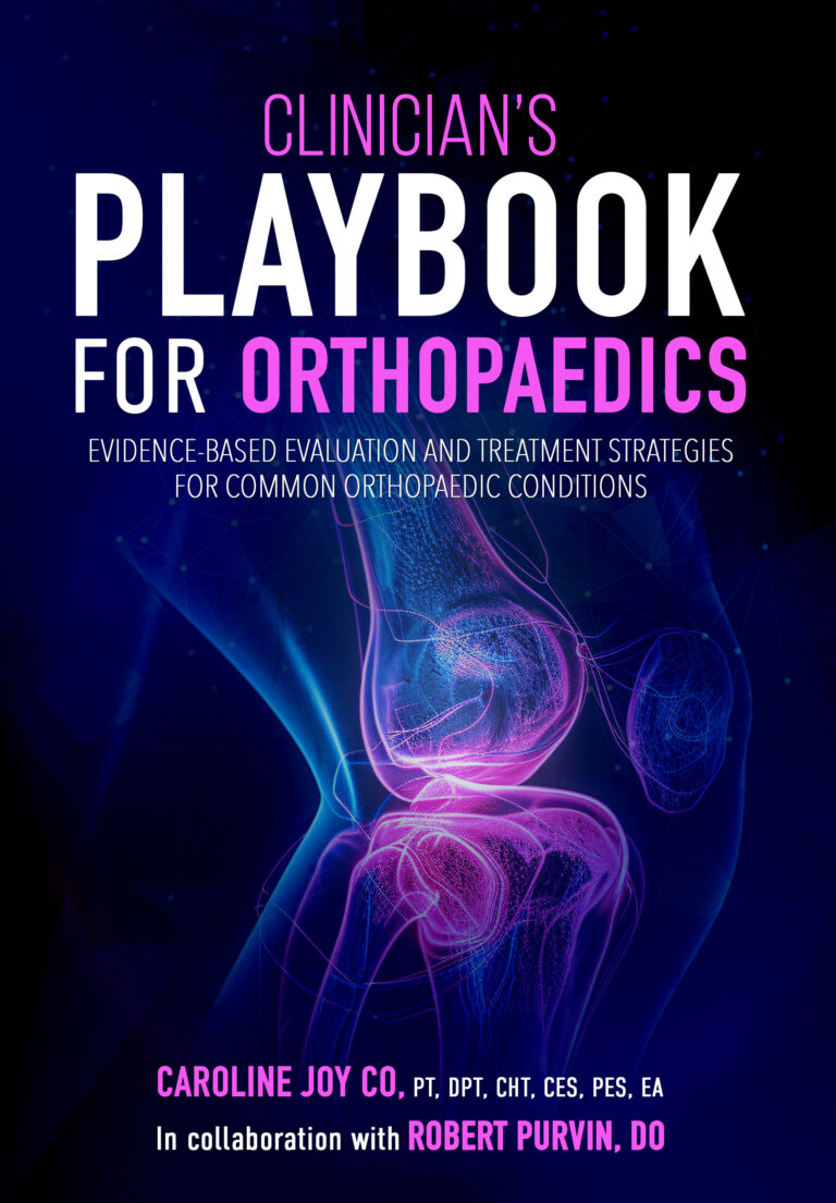 Clinician’s Playboook for Orthopaedics