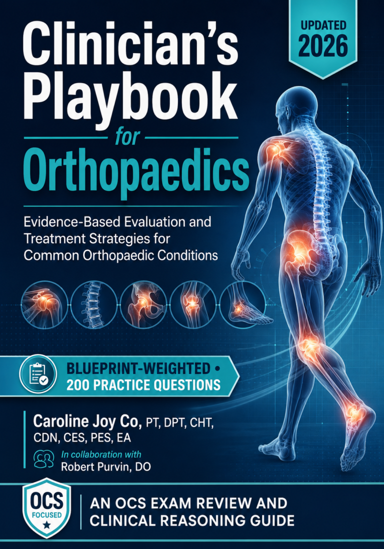 Clinician’s Playbook for Orthopaedics