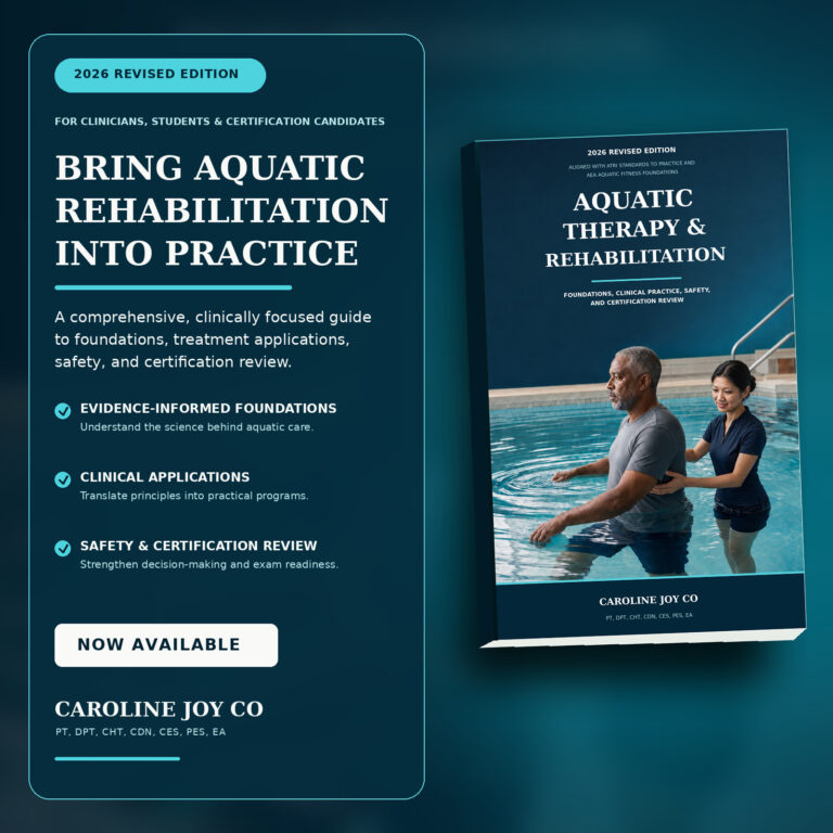 Aquatic Specialty Techniques
