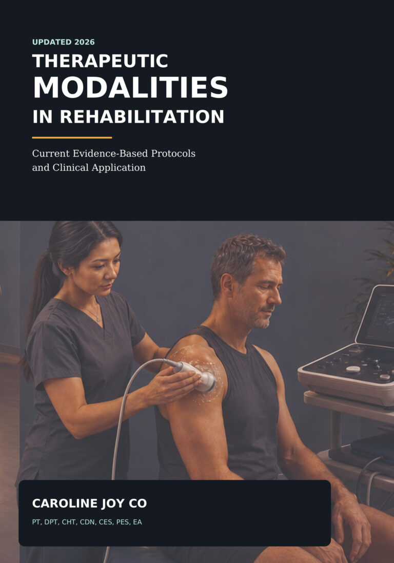 Therapeutic Modalities in Rehabilitation